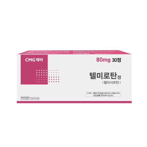 텔미로탄정80mg(텔미사르탄)